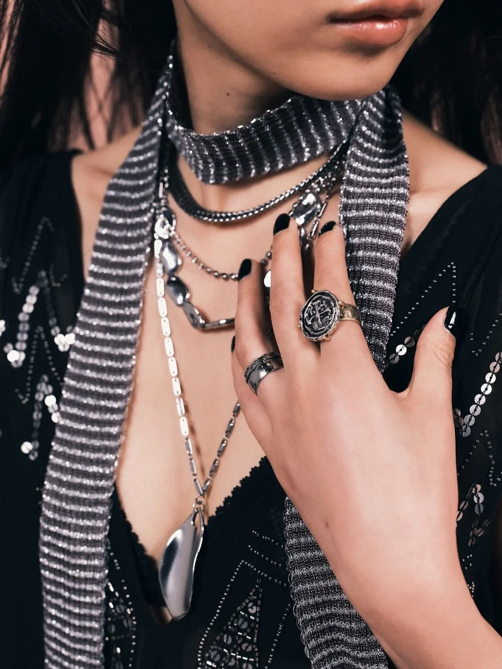 NWOT Free People Now Or Never Layer Necklace